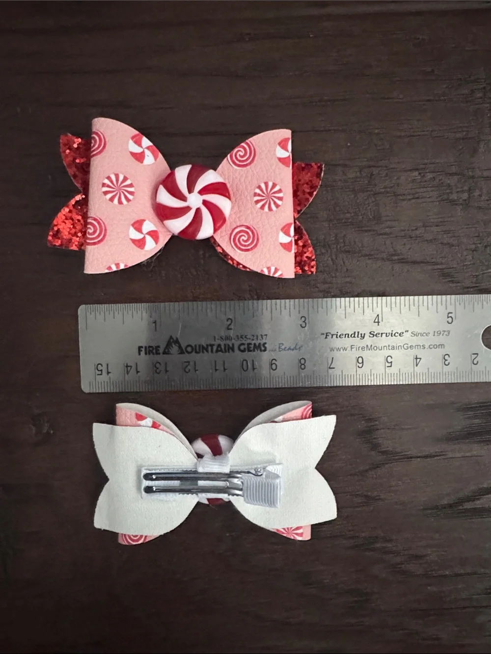 NWOT Kids Halloween Pumpkin & Candy Hair Bow Set - Black, Orange, Red